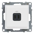 Legrand Suno fehér 2xUSB-C csatlakozóaljzat 3 A -15W keret nélkül 721131