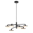 Rábalux Madi függeszthető LED lámpa 24W 2350lm 3000K fekete 72239
