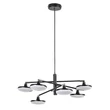 Rábalux Madi függeszthető LED lámpa 24W 2350lm 3000K fekete 72239