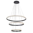 Rábalux Grete függeszthető LED lámpa 100W 4450lm 3000K fekete 72260