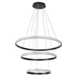 Rábalux Grete függeszthető LED lámpa 100W 4450lm 3000K fekete 72260