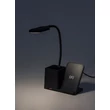 Rábalux Cerie asztali led lámpa 4W 200Lm 3000-4000-6500 fekete vezeték nélküli töltés 74232