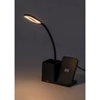 Rábalux Cerie asztali led lámpa 4W 200Lm 3000-4000-6500 fekete vezeték nélküli töltés 74232