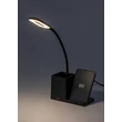 Rábalux Cerie asztali led lámpa 4W 200Lm 3000-4000-6500 fekete vezeték nélküli töltés 74232