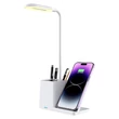 Rábalux Cerie asztali led lámpa 4W 200Lm 3000-4000-6500 fekete vezeték nélküli töltés 74233