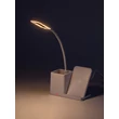 Rábalux Cerie asztali led lámpa 4W 200Lm 3000-4000-6500 fekete vezeték nélküli töltés 74233