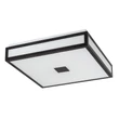 Rábalux Zoya mennyezeti LED lámpa 18W 1350lm 4000K 30x30cm fekete 75031