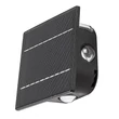 Rábalux Emmen LED kültéri napelemes lámpa 0,5W 50lm CCT fekete IP54 77034