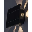 Rábalux Emmen LED kültéri napelemes lámpa 0,5W 50lm CCT fekete IP54 77034
