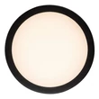 Rábalux Indre LED kültéri mennyezeti lámpa 28W 2450lm CCT fekete IP54 77035