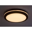 Rábalux Indre LED kültéri mennyezeti lámpa 28W 2450lm CCT fekete IP54 77035