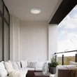 Rábalux Indre LED kültéri mennyezeti lámpa 28W 2600lm CCT fehér IP54 77036