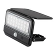 Rábalux Flaxton LED kültéri napelemes lámpa 7W 700lm 4000K fekete IP54 77040