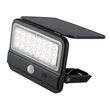 Rábalux Flaxton LED kültéri napelemes lámpa 7W 700lm 4000K fekete IP54 77040