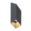 Rábalux Tilburg LED kültéri fali lámpa 10W 350lm 3000K antracit IP54 77050