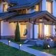 Rábalux Odiel LED kültéri állólámpa 12W 750lm 3000K fekete IP44 77059