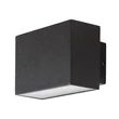 Rábalux Mataro LED kültéri fali lámpa 7W 430lm 4000K fekete IP54 77073
