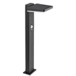 Rábalux Lasset LED kültéri napelemes lámpa 4,4W 200lm 4000K fekete IP54 77079