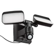 Rábalux Leszno LED kültéri napelemes lámpa 10W 800lm 4000K fekete IP54 77091