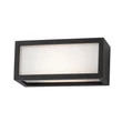 Rábalux Lublin LED kültéri fali lámpa 10W 480lm 4000K fekete IP54 77099