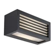 Rábalux Lublin LED kültéri fali lámpa 10W 480lm 4000K fekete IP54 77100