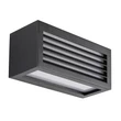 Rábalux Lublin LED kültéri fali lámpa 10W 480lm 4000K fekete IP54 77100