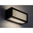 Rábalux Lublin LED kültéri fali lámpa 10W 480lm 4000K fekete IP54 77100