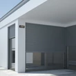 Rábalux Lublin LED kültéri fali lámpa 10W 480lm 4000K fekete IP54 77100