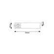 Rábalux Soft2 LED pultmegvilágító lámpa 5W 260lm 4000K ezüst 78055