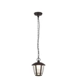 Sorrento kültéri LED 8W mennyezeti függeszték fekete IP44 Rábalux 8128