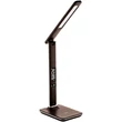 Avide Nathan LED asztali lámpa irodai bőrhatású barna 6W 350Lm CCT ABLDL-OLC-6W-BR