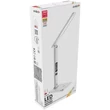 Avide Nathan LED asztali lámpa irodai bőrhatású fehér 6W 360Lm CCT ABLDL-OLC-6W-WH
