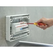 Wiha Csavarhúzó készlet 1000V Slim Fix lapos 6 db-os 3,5/4x/5,5 PH1/PH2 38362