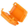 Tracon vízálló műanyag doboz vezeték összekötőhöz 41x28x19mm narancssárga IPX8 BOXW1