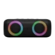 SAL BT2000 boombox, 2x10W, MP3 zenelejátszó, Bluetooth, mélysugárzó, basszus, RGB LED fényjáték, beépített akkumulátor, IPX5 BT2000