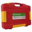 Tracon 16 db-os szigetelt racsnis imbuszkulcs és dugókulcs készlet 1000V DSET16