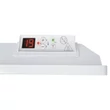 Noirot E176115 Spot Design 1500 BL konvektor fűtőtest, 1500 W, alumínium fűtőelem, falra szerelhető vagy szabadon álló, napi és heti programozás E176115