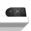 Noirot E179117 Spot WIFI 2000 BL konvektor fűtőtest, 2000 W, alumínium fűtőelem, falra szerelhető vagy szabadon álló, napi és heti programozás, applikációval vezérelhető E179117