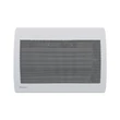 Noirot E184113 Radiance H 1000 BL elektromos hősugárzó panel, 1000 W, IP24 védettség, beépített termosztát LCD kijelzővel, fali és hordozható kivitel E184113