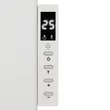 HOME FKIR450 hordozható/fali infrasugárzó fűtőtest, 450 W, Wifi, digitális termosztát, gyerekzár, LED kijelző, távirányító FKIR450