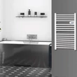 Home FKTW 501 fali elektromos törölközőszárító, 500W, LCD, fehér FKTW 501