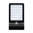 Home by Somogyi FLP300SOLAR napelemes 2,16 W LED reflektor 300 lm PIR mozgásérzékelő 120° 5m hidegfehér SMD LED IP44 FLP300SOLAR