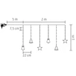 Somogyi micro LED-es figurás fényfüggöny 10 figura meleg fehér LED KAF 11/WW