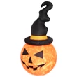Somogyi felfújható halloween tök 180 cm belső LED projektorral KD 180 T