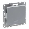 Legrand Suno aluminium 106 JF váltókapcsoló jelzőfénnyel, keret nélkül 10AX 721316