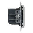 Legrand Suno alumínium 2xUSB-C csatlakozóaljzat, 3 A - 15 W, keret nélkül 721331