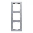 Legrand Suno 3-as keret,vízszintes és függőleges aluminium IP20 721513