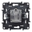 Legrand Niloé Step TV-R-SAT átmenő csatlakozóaljzat 14 dB alumínium 863378