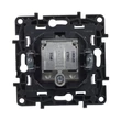 Legrand Niloé Step TV-R-SAT csillagpontos csatlakozóaljzat 1,5 dB alumínium 863380