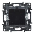 Legrand Niloé Step vakfedél fekete 863500